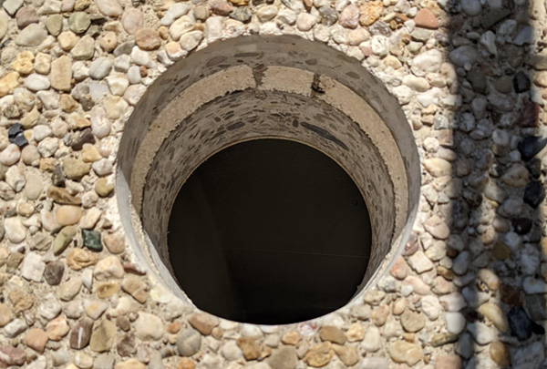 Kernbohrung Waschbeton
